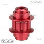 Steam 550/600 Aluminum 9T Tail Drive Belt Gear Red For Tarot / Steam MK550 RC Helicopter MK5502