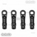 Steam 550/600 Tail Support Rod Ball Link Black For Tarot / Steam MK550 MK600 RC Helicopter MK6006A