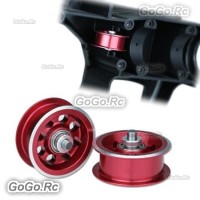 Metal Belt Pulley Gear Red For LOGO 500 500E 600 600SE RC Helicopter - MK6008