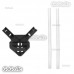 Steam 550/600 Antenna Tail Boom Mount Set Black For Tarot / Steam  RC Helicopter MK6012A