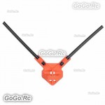 Steam 550/600 Antenna Mount Set Orange For Tarot / Steam MK550 MK600 RC Helicopter MK6012B