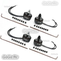 4 Pcs Emax MT2204 II 2300KV Cooling Motor CW & CCW For 250 280 Drone Quadcopter