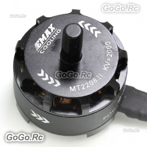 EMAX Cooling MT2208 II 2000KV CW Brushless Motor for 250 280 Multicop CCW Thread