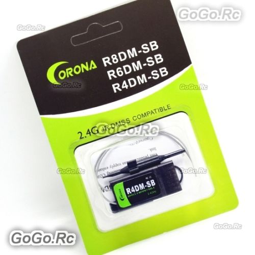 Corona R4DM-SB DMSS S.Bus 4CH 2.4GHz Receiver for JR transmitter XG6 XG7 XG14 