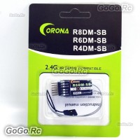 Corona R6DM-SB 2.4G 6CH DMSS Compatible Receiver With S.Bus Support JR DMSS XG6