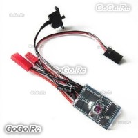 RC 10A ESC Brushed Speed Controller For 1/16 18 24 Car Boat Tank W Brake