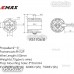 1 Pcs EMAX RS1106 II 6000KV MINI Brushless Motor For RC FPV 120 130 Racing Drone