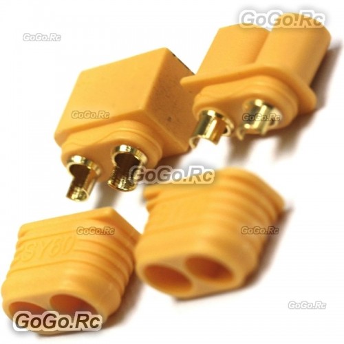 1 Pair Male and Female XT60 Upgrade Bullet Connector Plug For RC Lipo Battery