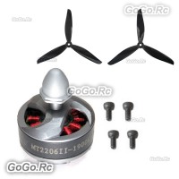 TAROT MT2206II CW 1900KV  230W 3S Brushless Motor With Propellers for 330 Drone Quadcopter TL400H7