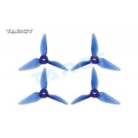 Tarot 4041 4 inch Tri-Blade Blue Propellers 2xCW 2xCCW RaceKraft Style TL4E2-E