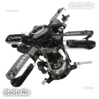 Tarot 500 Quad-Rotor 4-Blade Main Rotor Head Set With Swashplate Black For 500 RC Helicopter -TL50028 