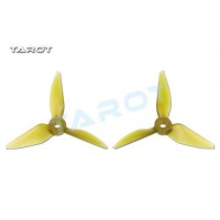 Tarot 5051 5 inch Tri-Blade Yellow Propellers CW/CCW RaceKraft Style - TL5E1-A