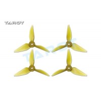 Tarot 5051 5 inch Tri-Blade Yellow Propellers 2xCW 2xCCW RaceKraft Style TL5E2-A