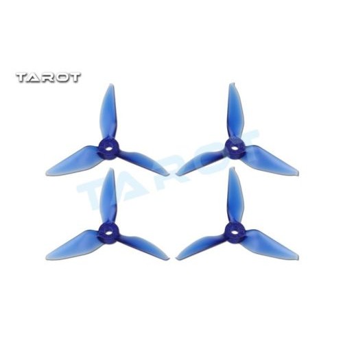 Tarot 5051 5 inch Tri-Blade Blue Propellers 2xCW 2xCCW RaceKraft Style - TL5E2-E
