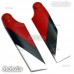  700 Tarot Carbon Tail blades Red For 700 Trex T-rex Helicopter - TL7057-05