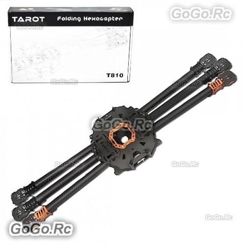 Tarot T810 folding 6 six axis Carbon Rack Frame Multiortor Drone TL810A 