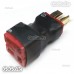 3- Piece T-Plug Deans Style Parallel RC Battery ESC Connector / Adapter 1-Male To 2-Female 1M2F   - TT-032x3