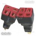 3- Piece T-Plug Deans Style Parallel RC Battery ESC Connector / Adapter 1-Male To 2-Female 1M2F   - TT-032x3