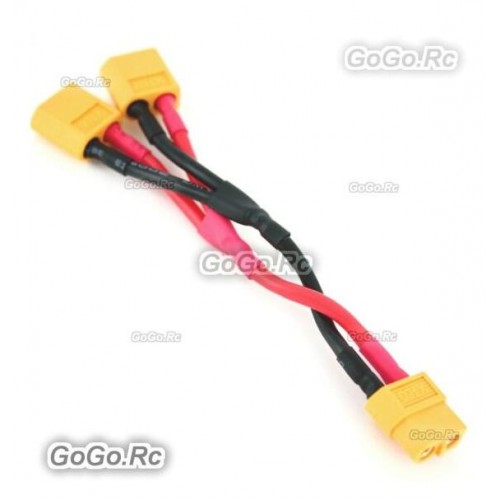 XT60 Dual Extension Parallel Battery Connector Cable for DJI Phantom (XT60A-YY)