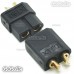 1 Pair XT60 Bullet Connectors Plugs Male & Female For RC LiPo Battery Black
