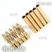 2mm Gold Bullet Connector for Battery Motor Esc x 5 Pairs For Rc (Y301-401)