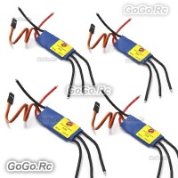 4 x SimonK 30A ESC Brushless Speed Controller 2-6S for FPV Drone Multicopter