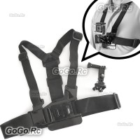 Chest Body Strap with 3-way Adjustment Base For GoPro Hero 4/3/2/1 - GP42