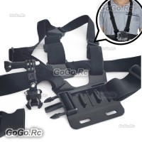 Chest Body Strap with 3-way Adjustment Base For GoPro Hero Action Camera - GP34B