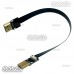 2x 20cm FPV HDMI Type A Male to HDMI Male HDTV FPC Cable for Aerial Photography