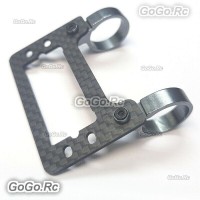 Carbon Fiber and Metal Tail Servo Mount Tray For T-Rex TREX 500 RC Helicopter
