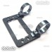 Carbon Fiber and Metal Tail Servo Mount Tray For T-Rex TREX 500 RC Helicopter