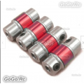 4x Elastic Coupling Universal Joint 3.18mm x 4mm Coupler for RC Boat MONO Yacht