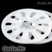 2-Piece 250 Main Drive Gear 120T For T-Rex Trex Helicopter White