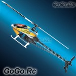 Tarot 450 Pro V2 FBL Carbon Fiber Basic Kit Trex Helicopter (RH20006-A) Black