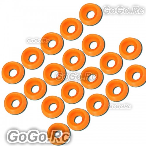 Tarot ΦM2 Main Frame Hardware Washers Body Gaskets Orange - RH2818-02