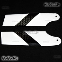 TAROT 3K Carbon Fiber Tail Rotor Blades White For 450 Helicopter (RH2330-02)