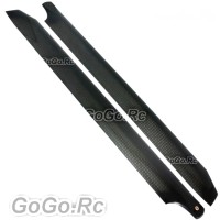 Tarot 360mm Carbon Rotor Blades Black For TREX 450-480 Helicopter - RH2721