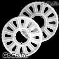 2x Main Drive Gear For T-rex 500 Helicopter RH50018-WH
