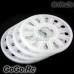 4x Main Drive Gear For T-rex Trex 500 Helicopter White (RH50018-WHx4)