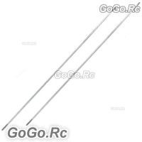2 Pieces of Flybar Rod For Align T-Rex Trex 500 Helicopter