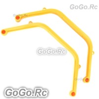 500 Landing Skid For Trex T-Rex Helicopter - Yellow (TL50001-02)