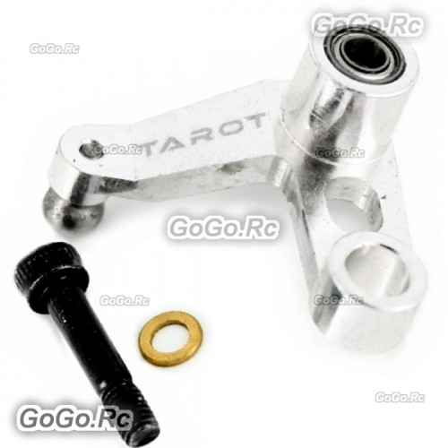 Metal Tail Rotor Control Arm For Trex T-rex 500 600 Helicopter Silver RH60186-02