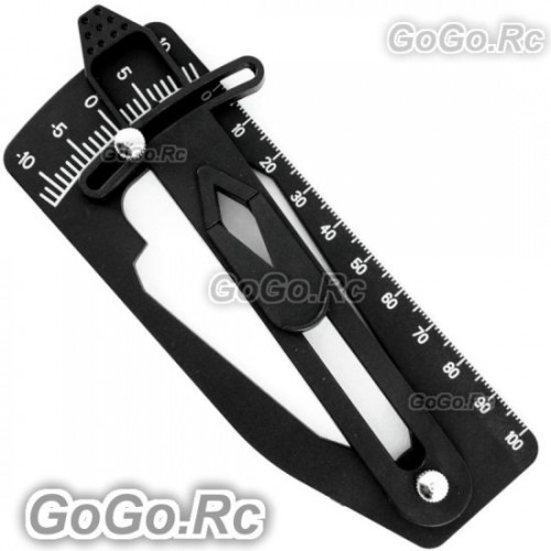 Black Main Blade Screw pitch gauge 250 450 500 Helicopter (FX001)