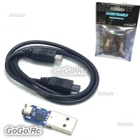 Hobby Eagle USB Adapter for A3 Super 2 Gyro Flight Controller - HEUSB4P
