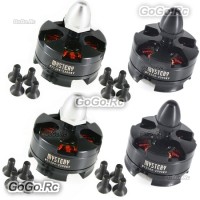 4 Pcs MYSTERY MY2204 2300KV CW/CCW Thread Brushless Motor For 250 Quadcopter
