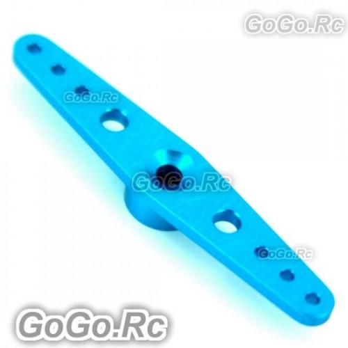 Blue 50mm Metal Servo Horn rocker Arms 25T Full Size (GC010BU)