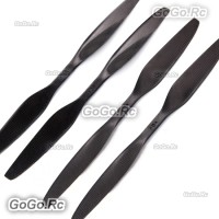 2Pair 15"x5.5 1555 Carbon Fiber CW CCW T Propeller Prop for DJI S800 Multicopter
