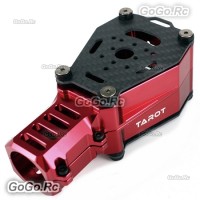 TAROT 25MM Floating Type Metal Carbon Shock Absorption Double Motor Red- TL96033RD
