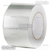 Aluminum Foil Heat Radiation Shield Tape Reflector Sealing Adhesive 80mm x 50m