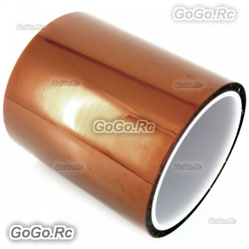 100mm x10M Double Adhesive Side Kapton Tape High Temperature Resistant Polyimide